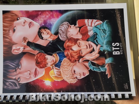 BTS notebook/notepad/notekhata